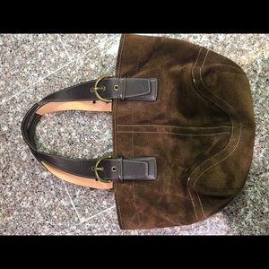 Vintage Suede Coach purse from 2007